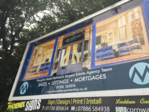 Mather Partnership Helston Billboard