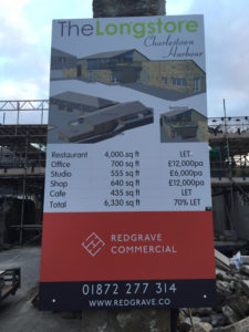 Redgrave Commercial Sign